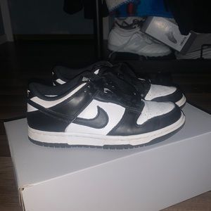 Panda dunks- women- size 4.5- creased but In good condition overall